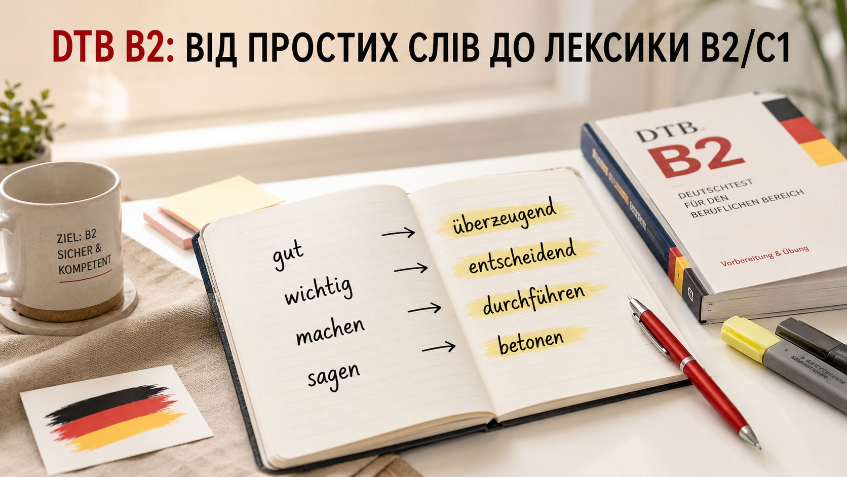Секрети високого балу на іспиті DTB B2